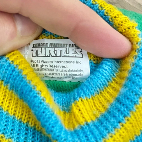 NWOT Teenage Mutant Ninja Turtles Toddler Kid's Slipper, Size 11/12 XL - Picture 8 of 8